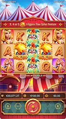 Circus Delight · Panduan Seleksi Meriam dan Pengganda Wild Circus Delight