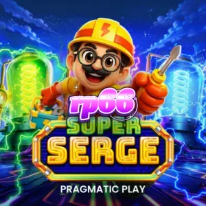 Robot teknisi listrik dalam permainan slot Super Serge